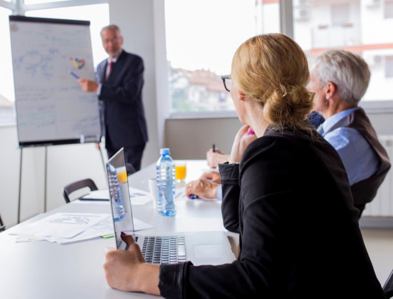 Session de formation en groupe
